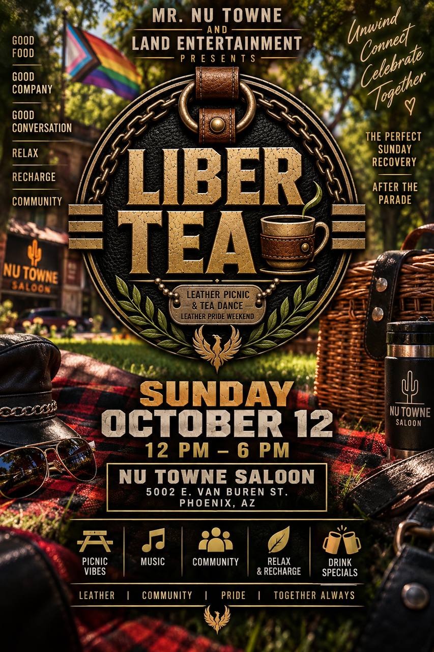 Leather Picnic & Tea Dance poster